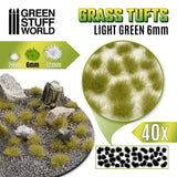 Grass Tufts - Light Green 6mm - Green Stuff World - 40x self adhesives - Gootzy Gaming