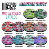 Grass Tufts - Neo-Mars Orange 6mm - Green Stuff World - 75x Self Adhesives - Gootzy Gaming