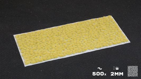 Grass Tufts - TINY Beige 2mm Small - Gamers Grass - 500x Self - Adhesives - Gootzy Gaming
