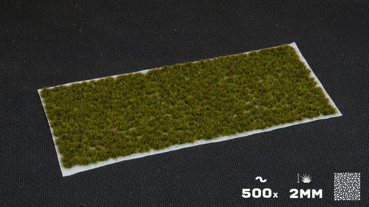 Grass Tufts - TINY Dark Moss 2mm Small - Gamers Grass - 500x Self - Adhesives - Gootzy Gaming
