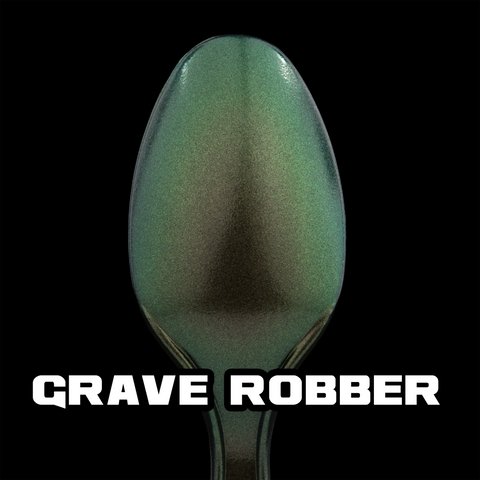 Grave Robber - Green/Brown Colorshift Metallic Paint - TurboDork - 20 mL Dropper Bottle - Gootzy Gaming