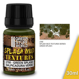Green Splash Mud - Ground Texture Paste - Green Stuff World - 30 mL bottle - Gootzy Gaming