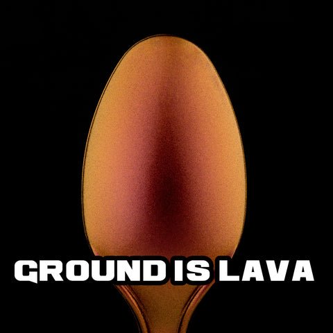 Ground is Lava - Red/Gold/Orange Colorshift Metallic Paint - TurboDork - 20 mL Dropper Bottle - Gootzy Gaming