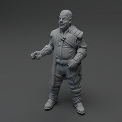 Guild Master Miniature - SW Legion Compatible (38-40mm tall) Resin 3D Print - Skullforge Studios - Gootzy Gaming