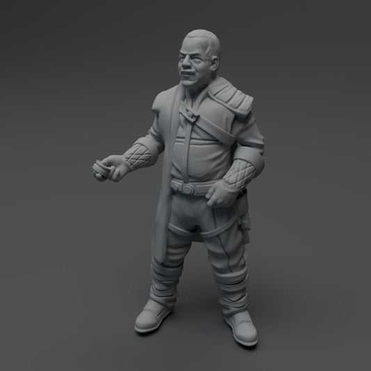 Guild Master Miniature - SW Legion Compatible (38 - 40mm tall) Resin 3D Print - Skullforge Studios - Gootzy Gaming