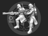 Harsh Weather Long Rifle Clone - Single Miniature - SW Legion Compatible (38-40mm tall) Resin Multi-Piece 3D Print - Hokusa Designs - Gootzy Gaming
