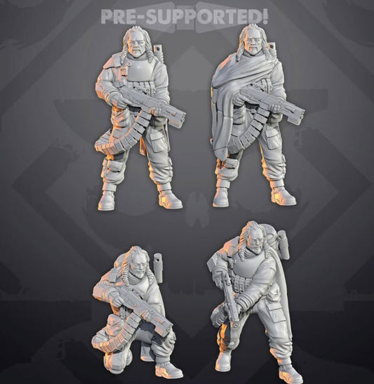 Heavy Thunder Guardian Miniature - SW Legion Compatible (38 - 40mm tall) Resin 3D Print - Skullforge Studios - Gootzy Gaming