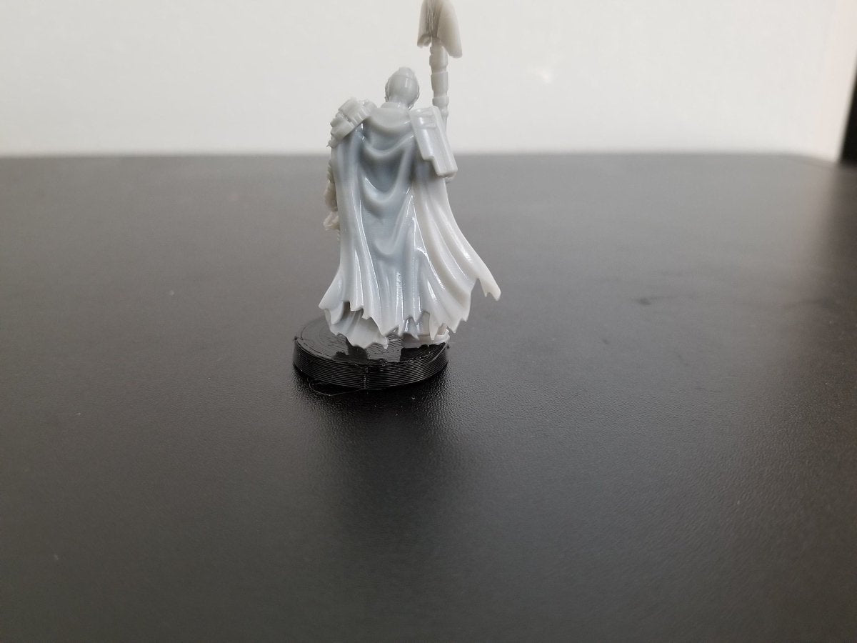 Heroic Mando Warchief Miniature - SW Legion Compatible (38 - 40mm tall) Resin 3D Print - Dark Fire Designs - Gootzy Gaming