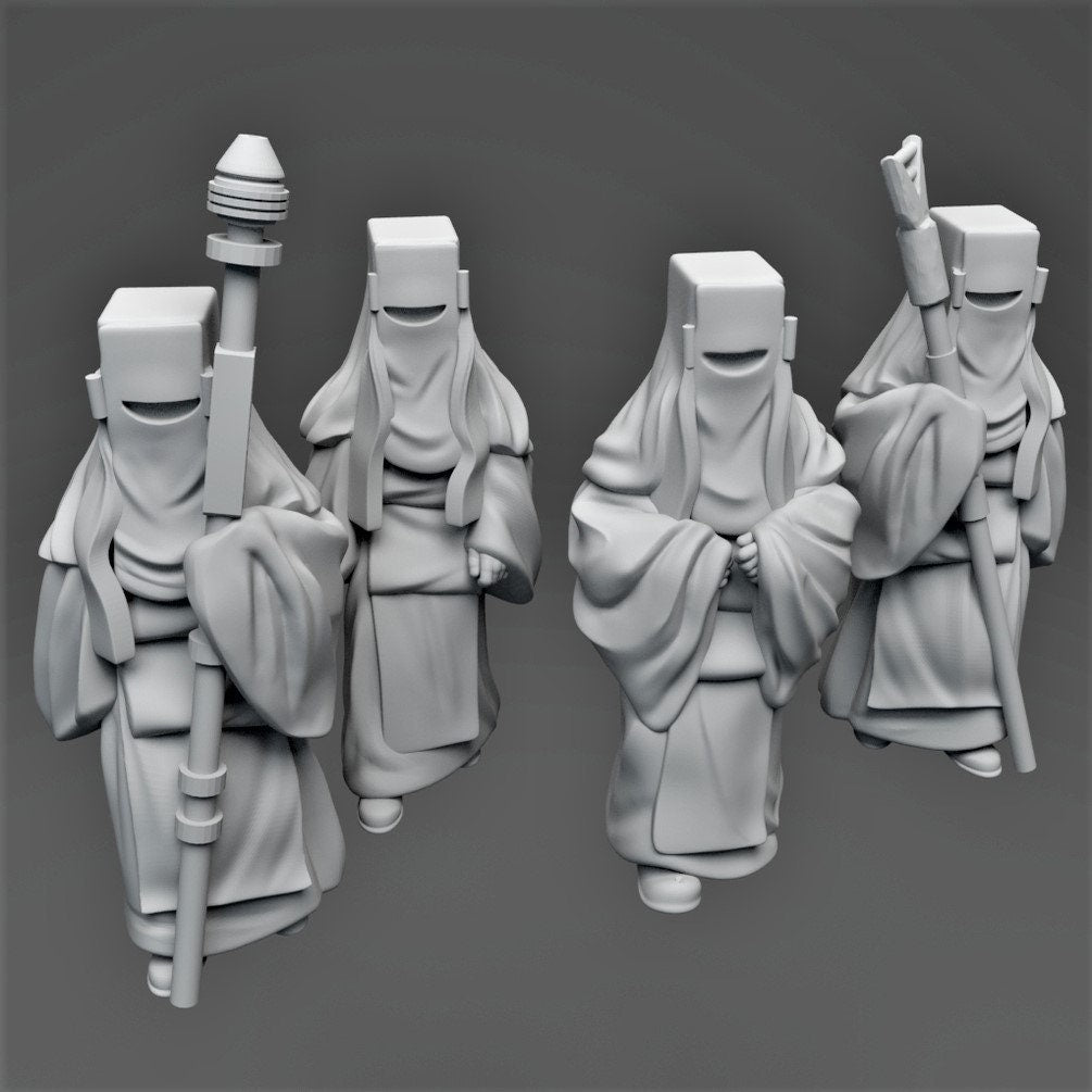Holy Synod Priest Miniature - SW Legion Compatible (38-40mm tall) Resin 3D Print - Skullforge Studios - Gootzy Gaming