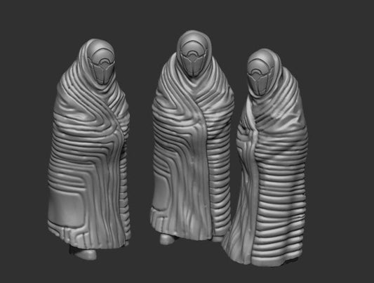 Honeybee Priest Bundle Miniatures - SW Legion Compatible (38 - 40mm tall) Resin 3D Print - Skullforge Studios - Gootzy Gaming