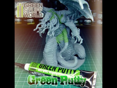 Green Stuff Putty - Epoxy Gap Filling Putty - Green Stuff World - 20 mL tube