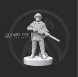 Human Pathfinder Leader Miniature - SW Legion Compatible (38-40mm tall) Resin 3D Print - Dark Fire Designs
