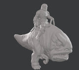 Huntsman on Force Horse Miniature - SW Legion Compatible (38-40mm tall) Multi-Piece Resin 3D Print - Skullforge Studios - Gootzy Gaming