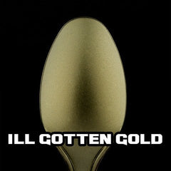 Ill Gotten Gold - Gold Metallic Paint - TurboDork - 20 mL Dropper Bottle (Discontinued Color) - Gootzy Gaming