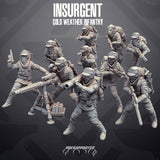 Insurgent Cold Weather Infantry Troopers - SW Legion Compatible Miniature (38-40mm tall) High Quality 8k Resin 3D Print - Skullforge Studios - Gootzy Gaming