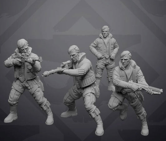 Insurgent Defector Operative - Single Miniature - SW Legion Compatible (38 - 40mm tall) Resin 3D Print - Skullforge Studios - Gootzy Gaming
