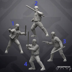 Insurgent Gold Jacket Commander Miniature - SW Legion Compatible (38 - 40mm tall) Resin 3D Print - Skullforge Studios - Gootzy Gaming