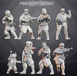 Insurgent Recon Squad - Single Miniature - SW Legion Compatible (38-40mm tall) Resin 3D Print - Skullforge Studios - Gootzy Gaming