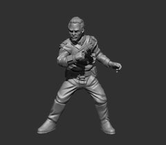 Insurgent Scoundrel Commander Miniature - SW Legion Compatible (38-40mm tall) Resin 3D Print - Skullforge Studios - Gootzy Gaming