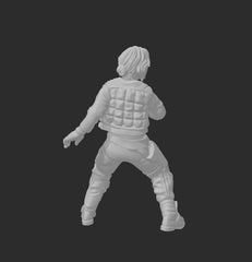 Insurgent Sergeant Hope (Scarf Version) Miniature - SW Legion Compatible (38 - 40mm tall) Resin 3D Print - Skullforge Studios - Gootzy Gaming