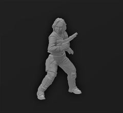 Insurgent Sergeant Hope (Scarf Version) Miniature - SW Legion Compatible (38 - 40mm tall) Resin 3D Print - Skullforge Studios - Gootzy Gaming