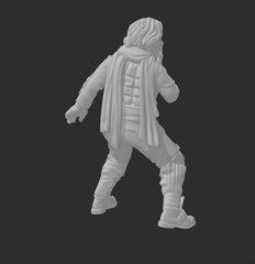 Insurgent Sergeant Hope (Scarf Version) Miniature - SW Legion Compatible (38 - 40mm tall) Resin 3D Print - Skullforge Studios - Gootzy Gaming