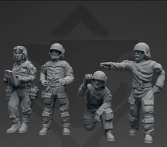 Insurgent Ship Hanger Crew - Individual or Bundle - SW Legion Compatible (38 - 40mm tall) Resin 3D Print - Skullforge Studios - Gootzy Gaming