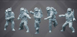 Insurgent Snow Throwers - 5 Miniature Bundle- SW Legion Compatible (38-40mm tall) Resin 3D Print - Skullforge Studios - Gootzy Gaming