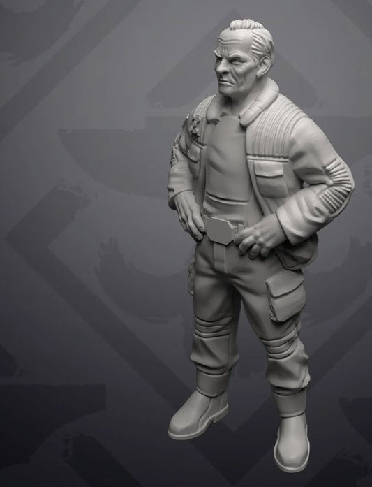 Insurgent Strict Commander Miniature - SW Legion Compatible (38 - 40mm tall) Resin 3D Print - Skullforge Studios - Gootzy Gaming