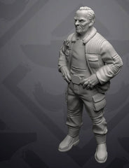 Insurgent Strict Commander Miniature - SW Legion Compatible (38 - 40mm tall) Resin 3D Print - Skullforge Studios - Gootzy Gaming