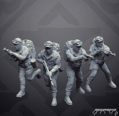 Insurgent Wetworks Marine Operatives - SW Legion Compatible Miniature (38 - 40mm tall) High Quality 8k Resin 3D Print - Skullforge Studios - Gootzy Gaming