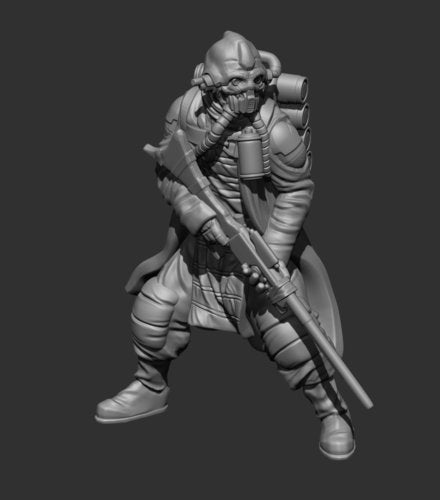Insurgent Zealot Gemini 1 Miniature - SW Legion Compatible (38 - 40mm tall) Resin 3D Print - Skullforge Studios - Gootzy Gaming
