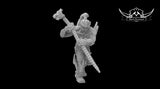 Invader Brute Warchief Zalok Miniature - SW Legion Compatible (38-40mm tall) Resin 3D Print - Black Remnant - Gootzy Gaming