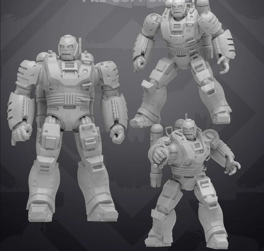 Ironside Snake Crusher Large Miniature - MCP/Crisis Protocol Compatible (40mm tall) Resin 3D Print - Skullforge Studios - Gootzy Gaming