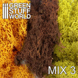 Island Moss - Yellow/Brown/Orange Mix - Green Stuff World - 1.8 oz bag - Gootzy Gaming