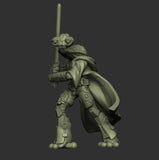 Ithorian Wizard Knight Miniature - SW Legion Compatible (38-40mm tall) Resin 3D Print - Dark Fire Designs