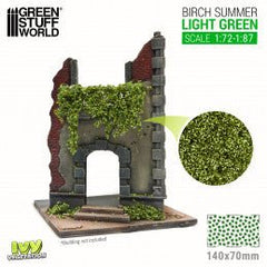 Ivy Foliage - Light Green Birch - Small - Green Stuff World - 140 x 70mm - Gootzy Gaming