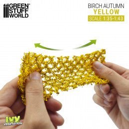 Ivy Foliage - Yellow Birch - Large - Green Stuff World - 140 x 70mm - Gootzy Gaming