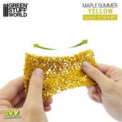 Ivy Foliage - Yellow Maple - Small - Green Stuff World - 140 x 70mm - Gootzy Gaming