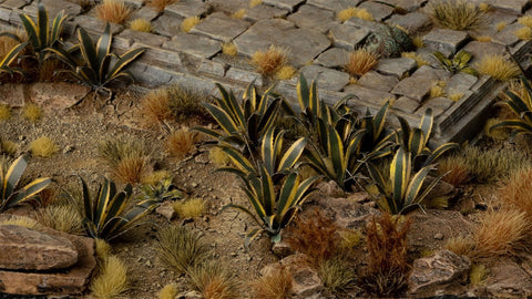 Laser Plants - Agave - Gamers Grass - 70 Plastic Folding Plants - Gootzy Gaming