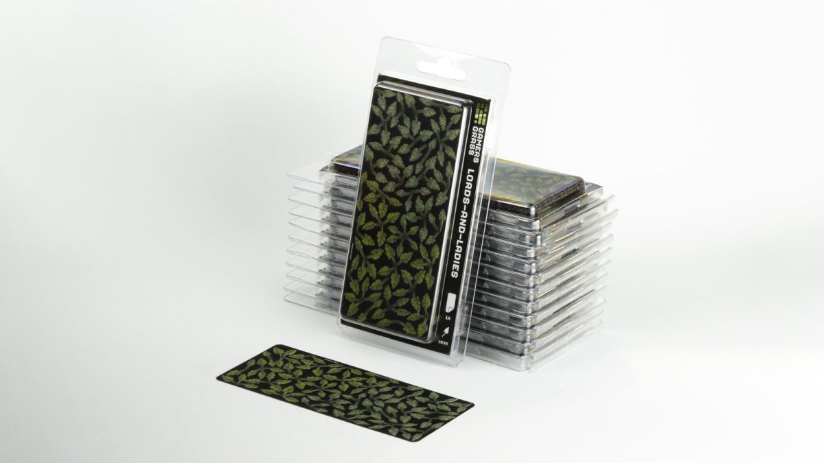 Laser Plants - Lords - and - Ladies - Gamers Grass - 103 Plastic Folding Plants - Gootzy Gaming