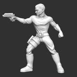 Lawless Smuggler Haide Miniature - SW Legion Compatible (38-40mm tall) Resin 3D Print - Dark Fire Designs - Gootzy Gaming