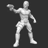 Lawless Smuggler Haide Miniature - SW Legion Compatible (38-40mm tall) Resin 3D Print - Dark Fire Designs - Gootzy Gaming
