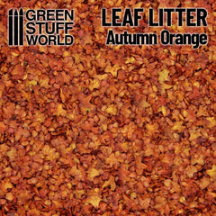 Leaf Litter - Autumn Orange Mix - Green Stuff World - 60 mL canister - Gootzy Gaming