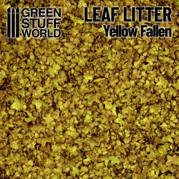 Leaf Litter - Fallen Yellow Mix - Green Stuff World - 60 ML Canister - Gootzy Gaming