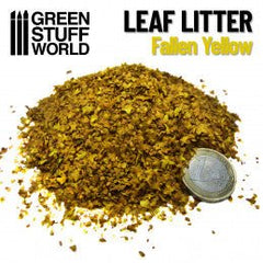 Leaf Litter - Fallen Yellow Mix - Green Stuff World - 60 ML Canister - Gootzy Gaming