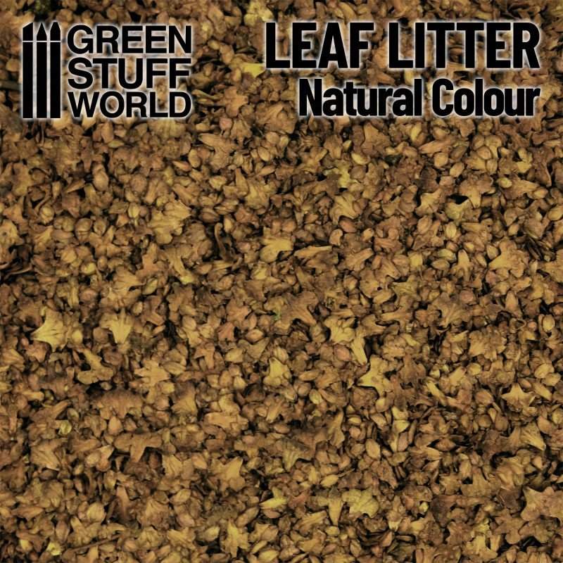Leaf Litter - Natural Leaves Mix - Green Stuff World - 60 mL canister - Gootzy Gaming