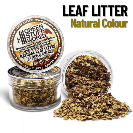 Leaf Litter - Natural Leaves Mix - Green Stuff World - 60 mL canister - Gootzy Gaming