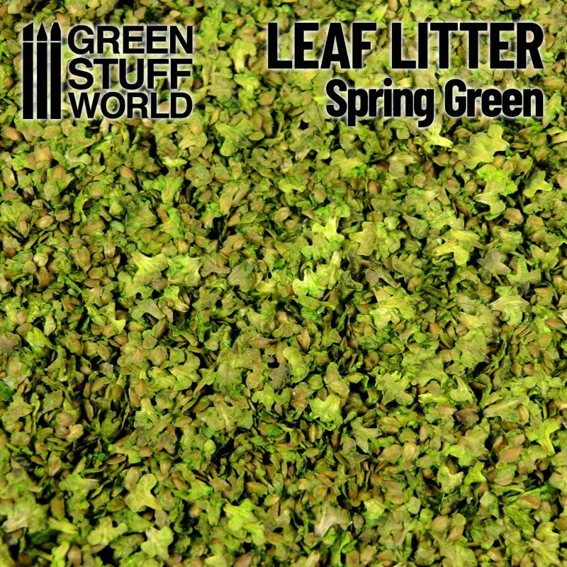 Leaf Litter - Spring Green Mix - Green Stuff World - 60 mL canister - Gootzy Gaming