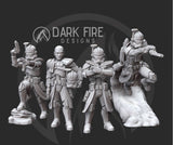 Legendary Clone Commander Rex Miniature - SW Legion Compatible (38-40mm tall) Multi-Piece Resin 3D Print - Dark Fire Designs - Gootzy Gaming